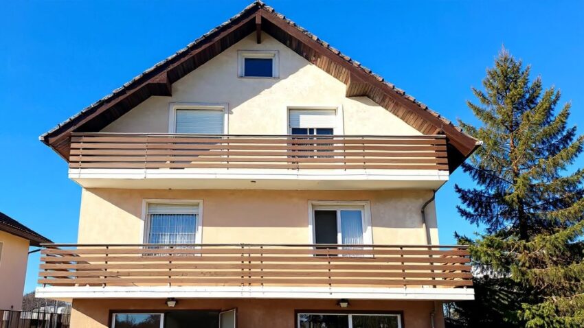 Modern erkélykorlát az XXL kerítés kínálatában